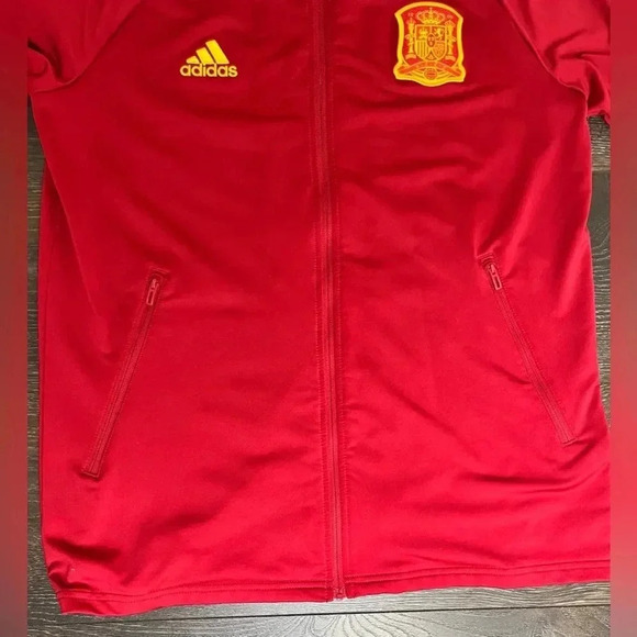 Adidas Mens Fef Spain Anthem Jacket - Picture 5 of 6